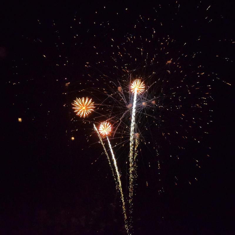 8 de Setembre de 2018 Castell de focs  Sanaüja -  Ramon Sunyer