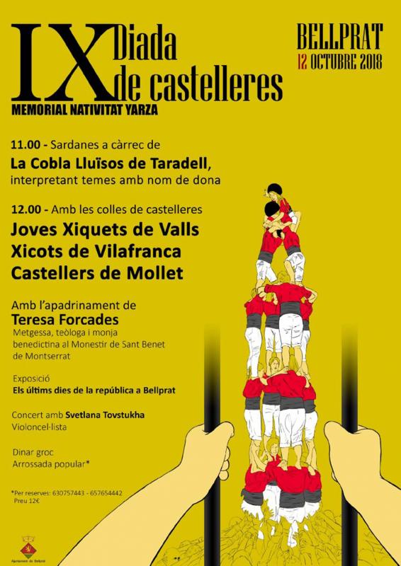 9a Diada de Castelleres a Bellprat