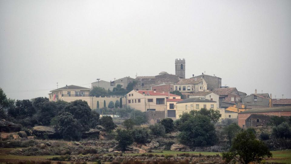 21.10.2018 Vista del poble  Bellver d'Ossó -  Ramon Sunyer