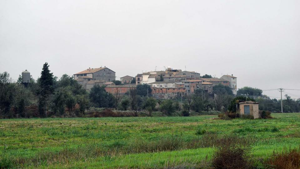 21.10.2018 Vista del poble  Ossó de Sió -  Ramon Sunyer