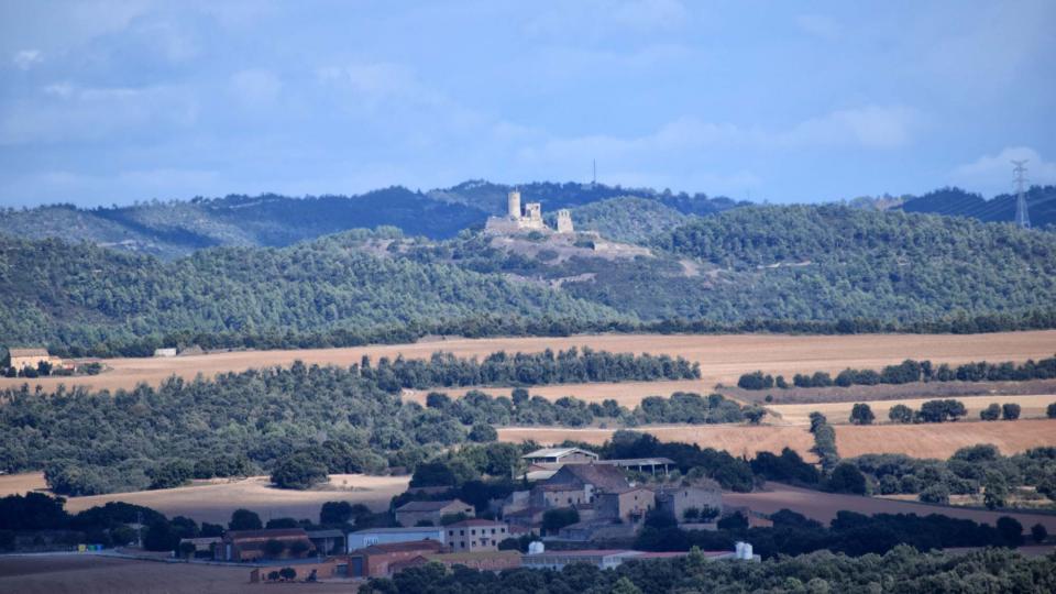 7.10.2018 Vista de Boixadors i la Fortesa des de Sant Sebastià  Calaf -  Ramon Sunyer