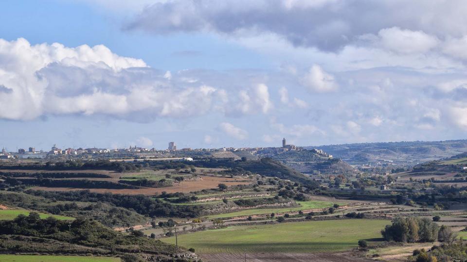 16.11.2018 la vall d'ondara amb cervera al fons  Fonolleres -  Ramon Sunyer