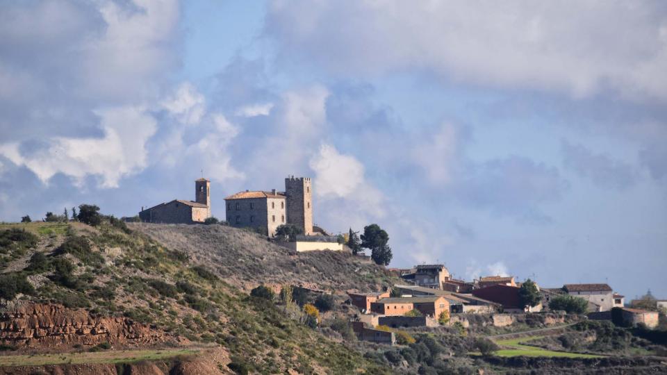 16.11.2018 vista del poble  La Curullada -  Ramon Sunyer