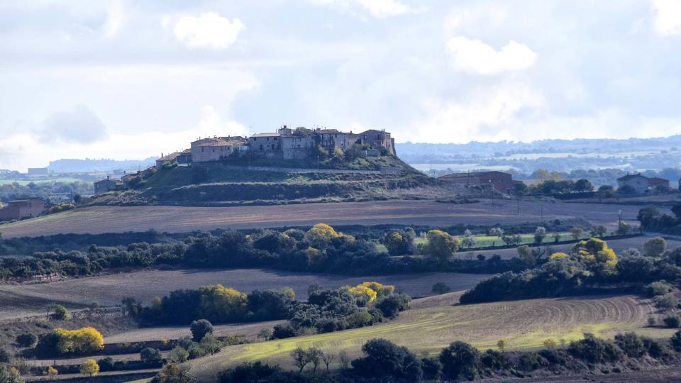 16.11.2018 vista del poble  Granyanella -  Ramon Sunyer