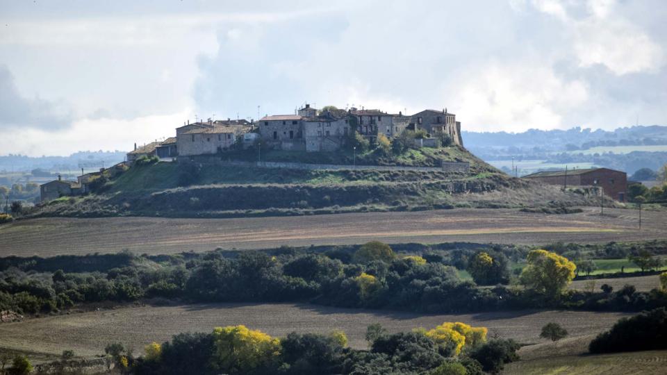 16.11.2018 vista del poble  Granyanella -  Ramon Sunyer