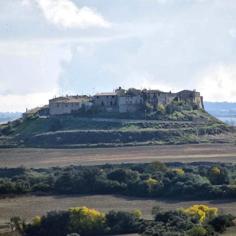 16.11.2018 vista del poble  Granyanella -  Ramon Sunyer