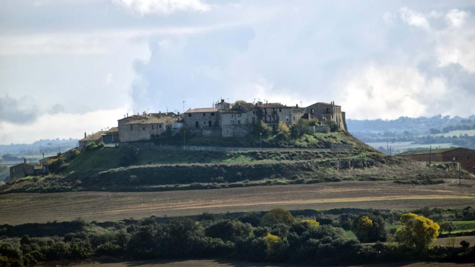 16.11.2018 vista del poble  Granyanella -  Ramon Sunyer