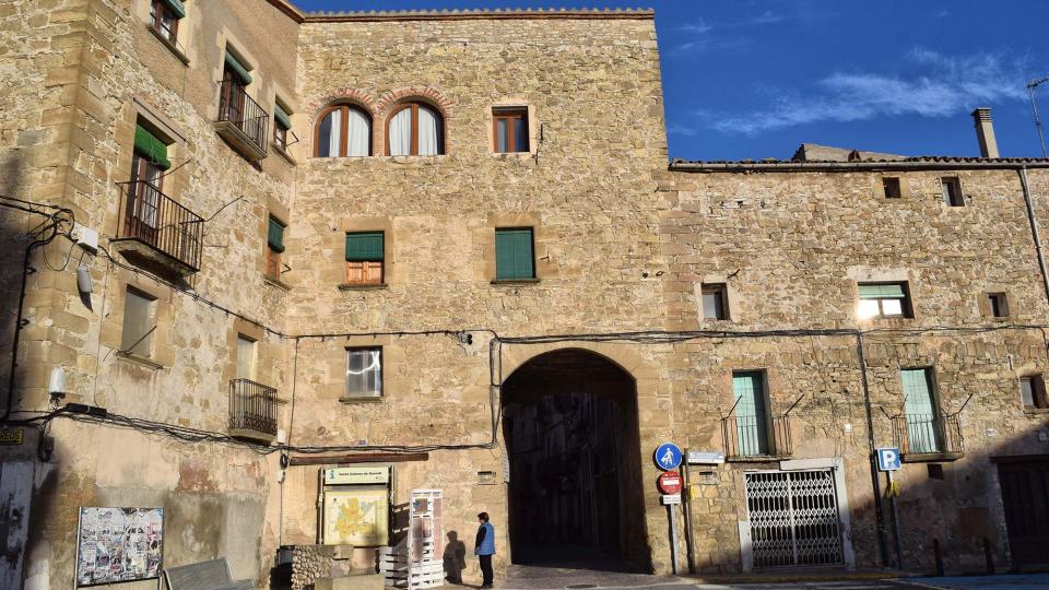 3.11.2018 Portal de Santa Coloma  Santa Coloma de Queralt -  Ramon Sunyer