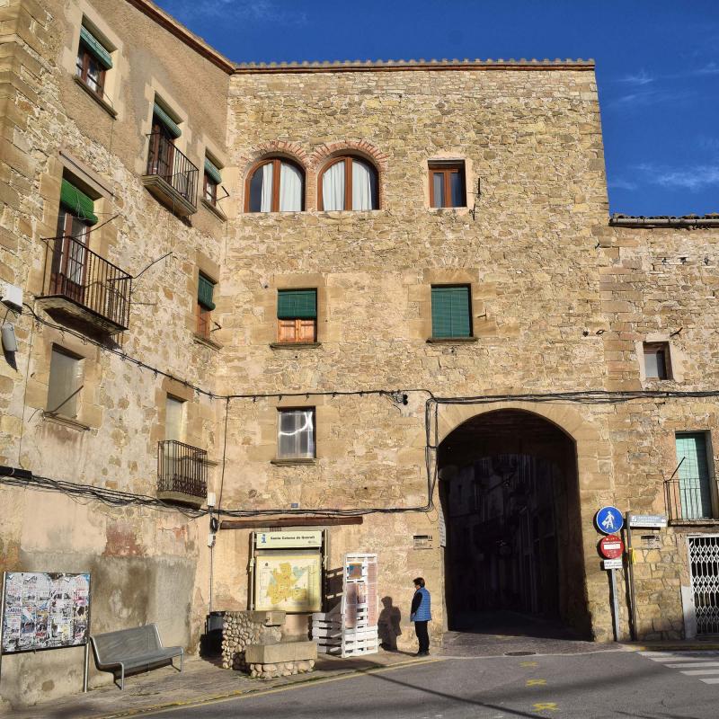 3.11.2018 Portal de Santa Coloma  Santa Coloma de Queralt -  Ramon Sunyer