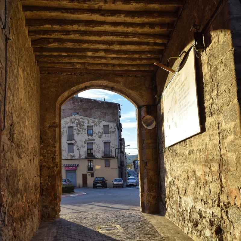 3.11.2018 Portal de Santa Coloma  Santa Coloma de Queralt -  Ramon Sunyer