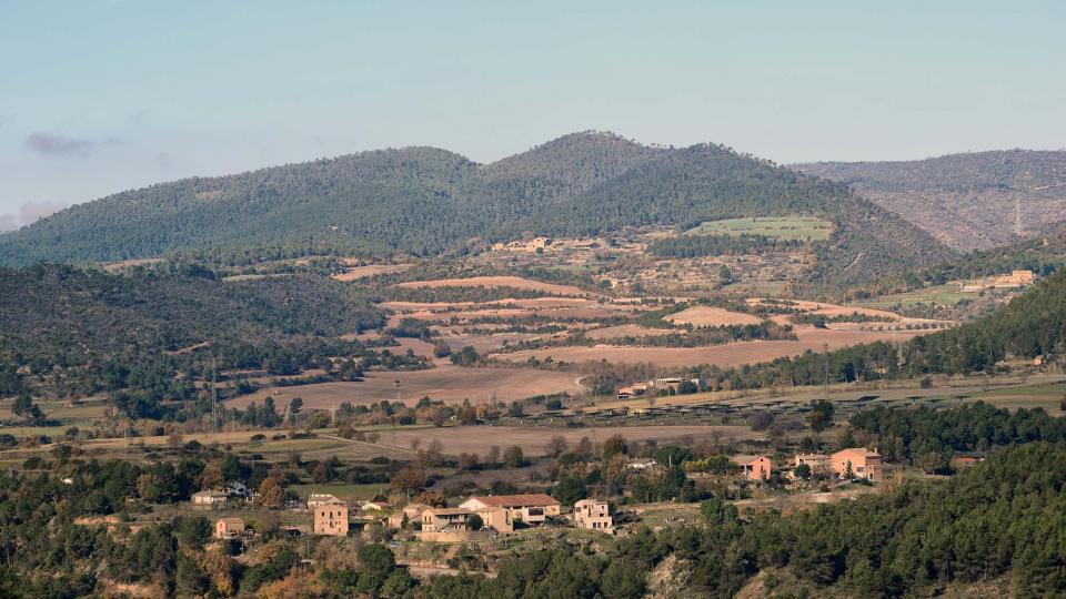 9.12.2018 Vista des de Castellar  Aguilar de Segarra -  Ramon Sunyer