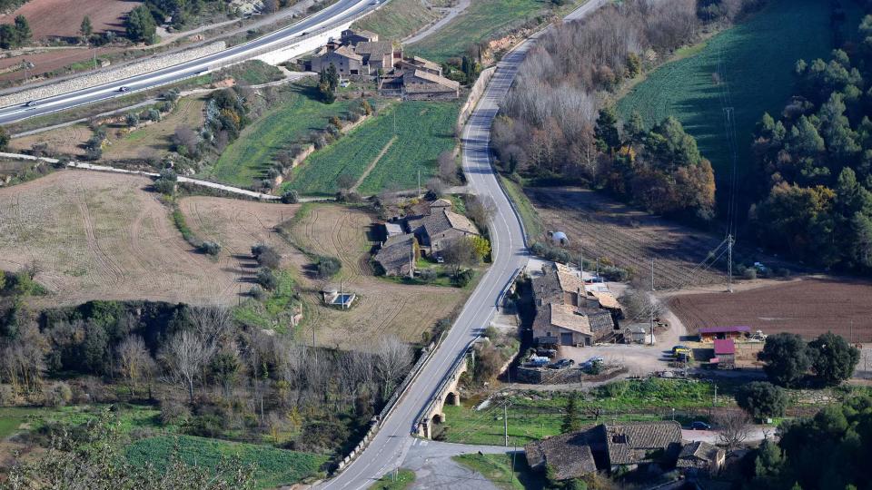9.12.2018 Vista del poble  Castellar -  Ramon Sunyer