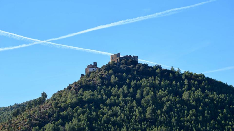 Vista del turó del Castell 9.12.2018 Vista del turó del Castell Castellar - Ramon Sunyer