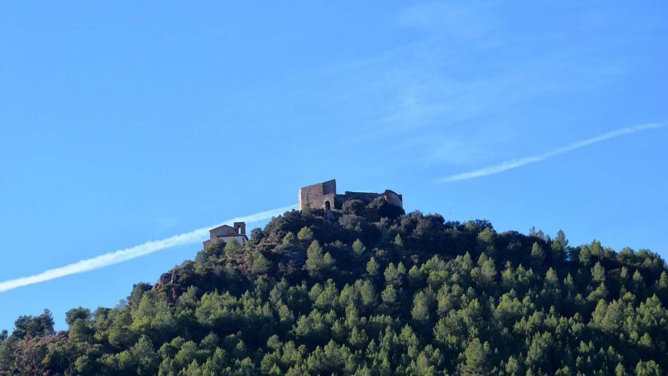 Vista del turó del Castell 9.12.2018 Vista del turó del Castell Castellar - Ramon Sunyer