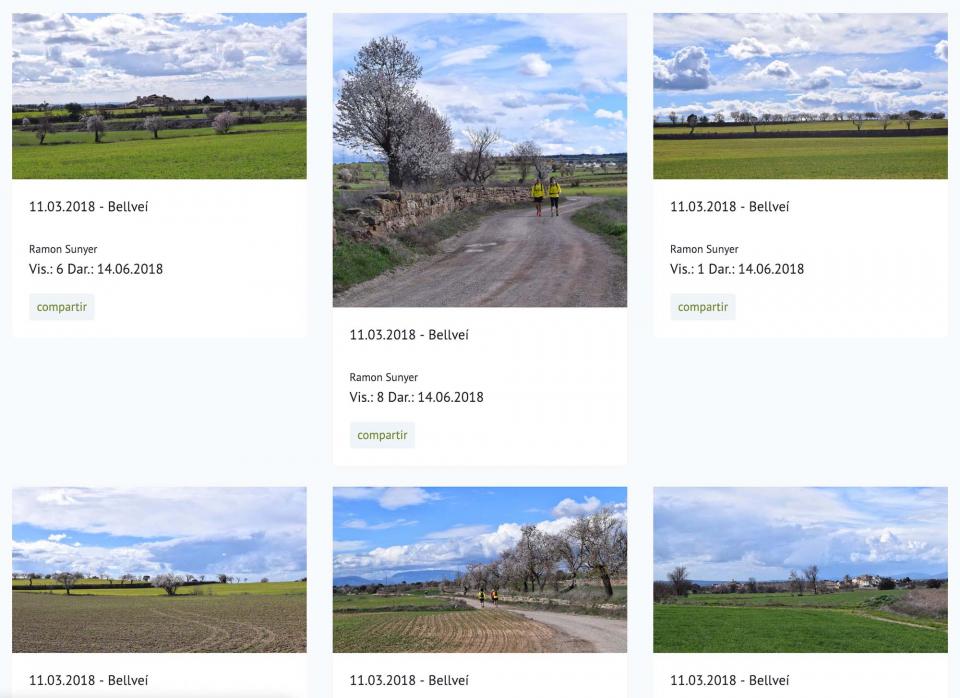 Visualització de fotos en la nova versió de la web Som Segarra -  Visualització de fotos en la nova versió de la web Som Segarra -