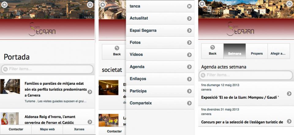 Som Segarra en la versió anterior per a dispositius mòbils -  Som Segarra en la versió anterior per a dispositius mòbils -