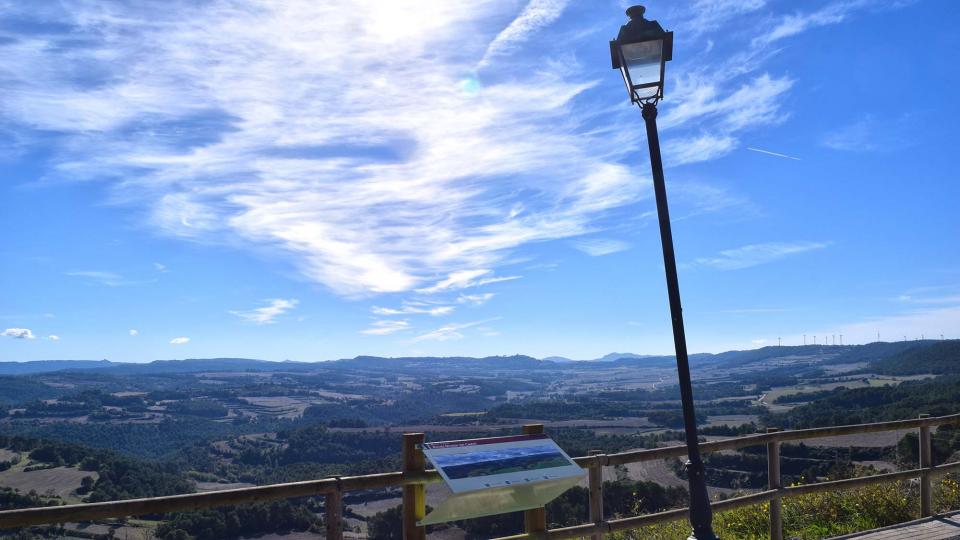 3.11.2018 - Mirador del castell - Argençola - Ramon  Sunyer