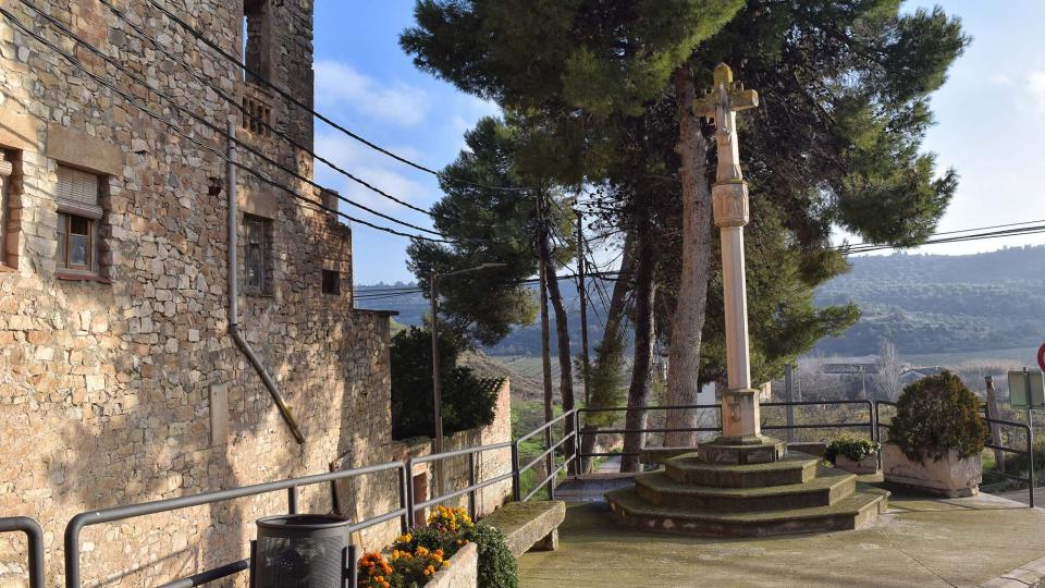 creu de terme 3.1.2019 creu de terme Sant Martí de Maldà - Ramon Sunyer