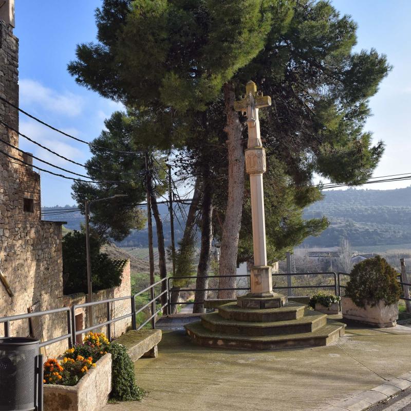 creu de terme 3.1.2019 creu de terme Sant Martí de Maldà - Ramon Sunyer
