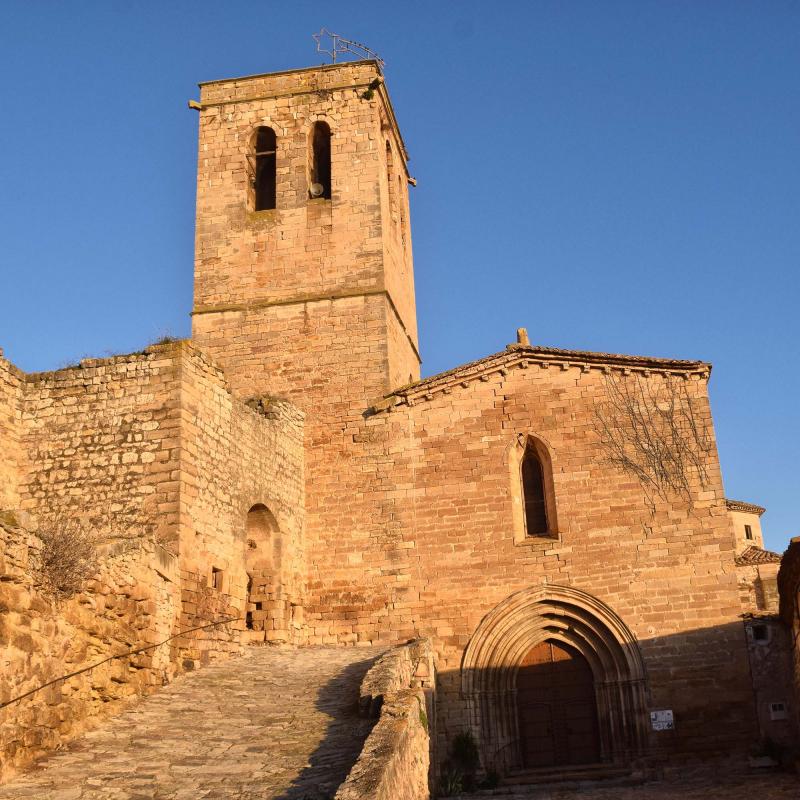 3.1.2019 Església de Santa Maria  Guimerà -  Ramon Sunyer