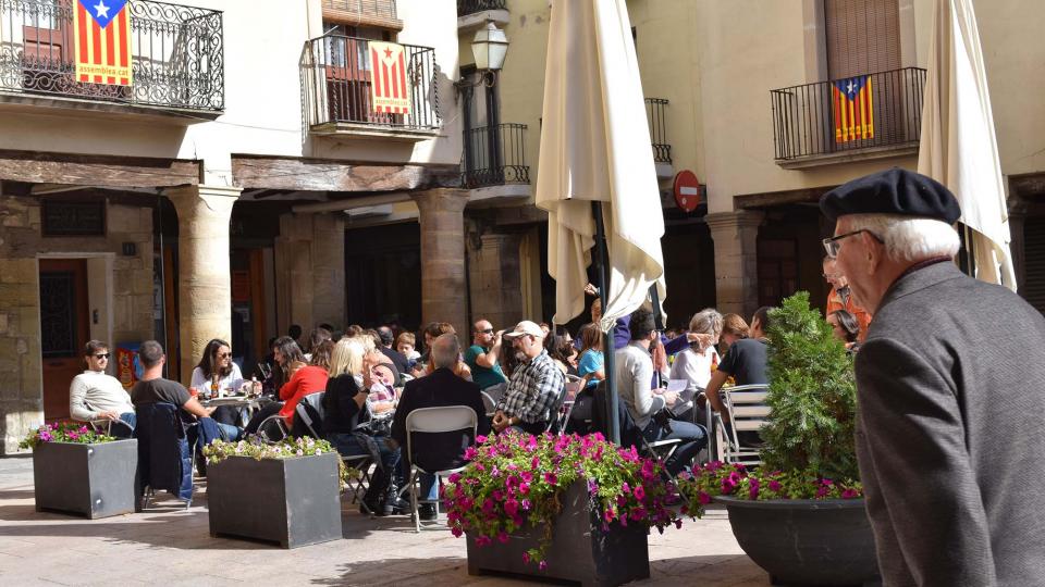 23 de Octubre de 2016 Plaça Major  Cervera -  Ramon Sunyer