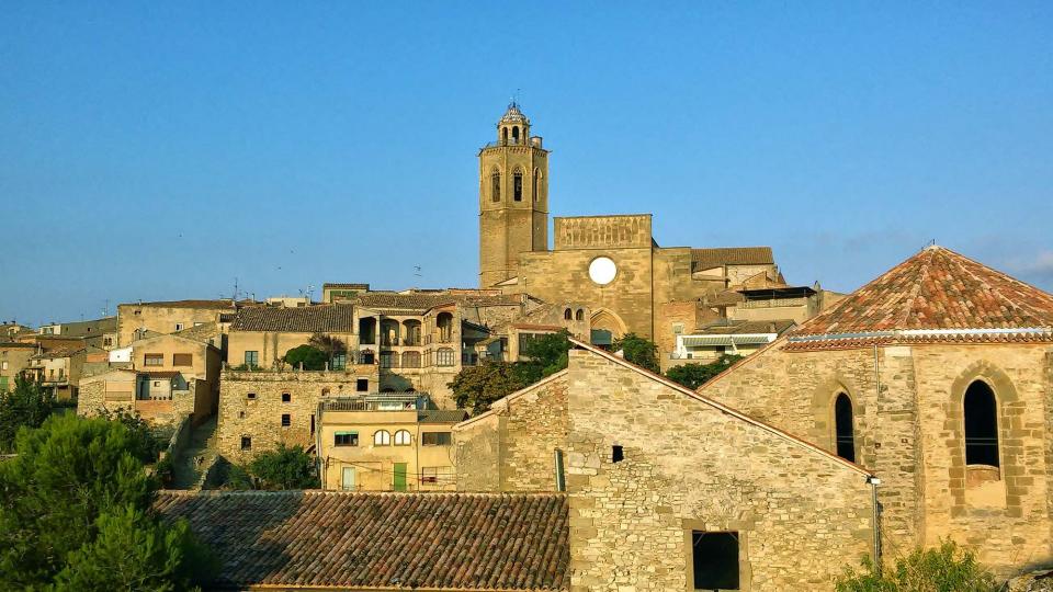 19 de Agost de 2014 església de Santa Maria  Cervera -  Ramon Sunyer