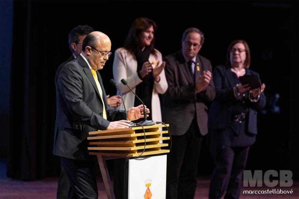 19.1.2019 Parlament de Ramon Royes, paer en cap  Cervera -  Marc Castellà Bové