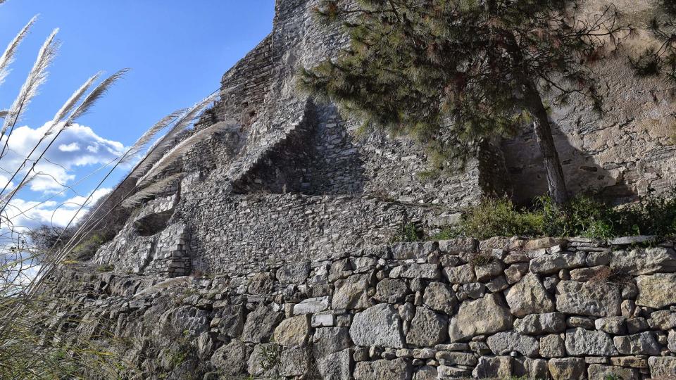 27.1.2019 contraforts del castell  Briançó -  Ramon Sunyer