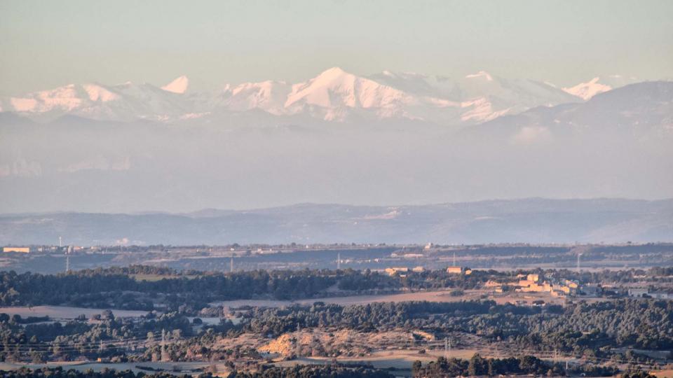 26.1.2019 Vistes del Pirineu nevat  Civit -  Ramon Sunyer