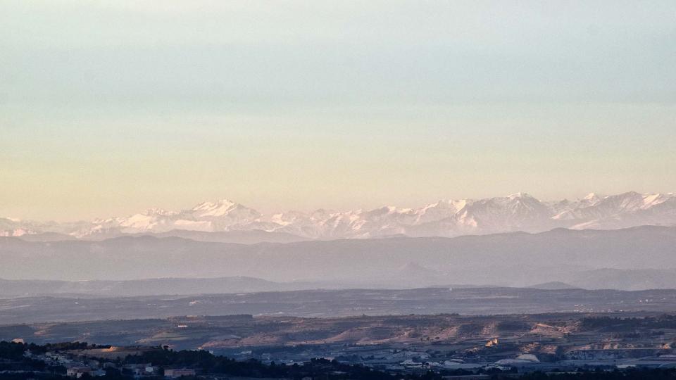 26.1.2019 Vistes del Pirineu nevat  Civit -  Ramon Sunyer