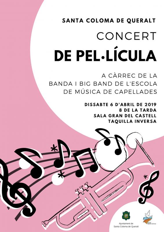 cartell CONCERT DE PEL·LÍCULA