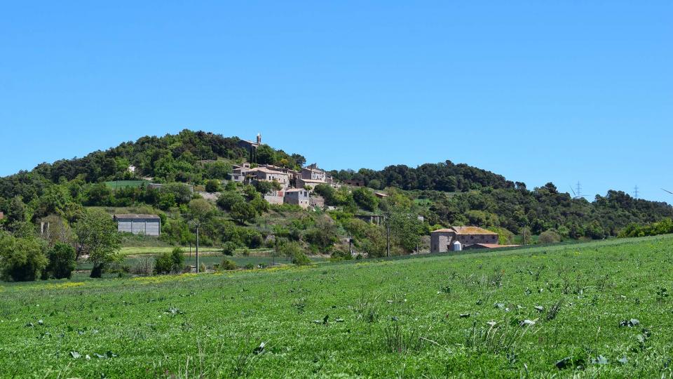 12.5.2019 Vista del poble  Gàver -  Ramon Sunyer