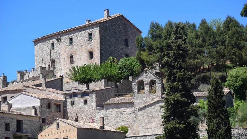 12.5.2019 Castell i església  Estaràs -  Ramon Sunyer