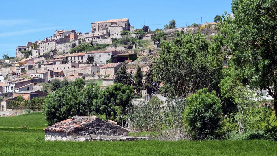 12.5.2019 Vista del poble  Les Oluges -  Ramon Sunyer