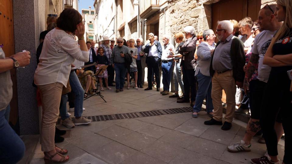 1.6.2019   Santa Coloma de Queralt -  Jesús i Isabel @IStolpersteine