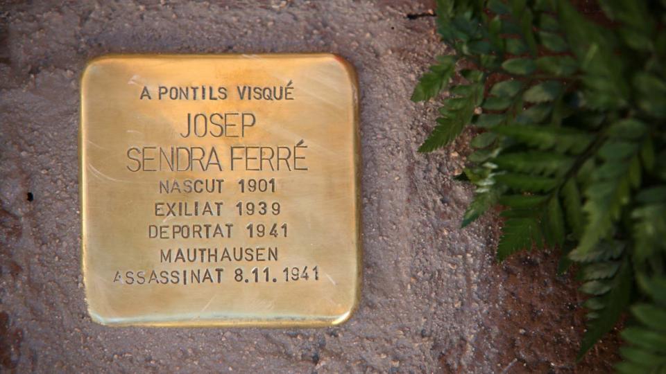 1.6.2019 Josep Sendra Ferré  Pontils -  Jesús i Isabel @IStolpersteine