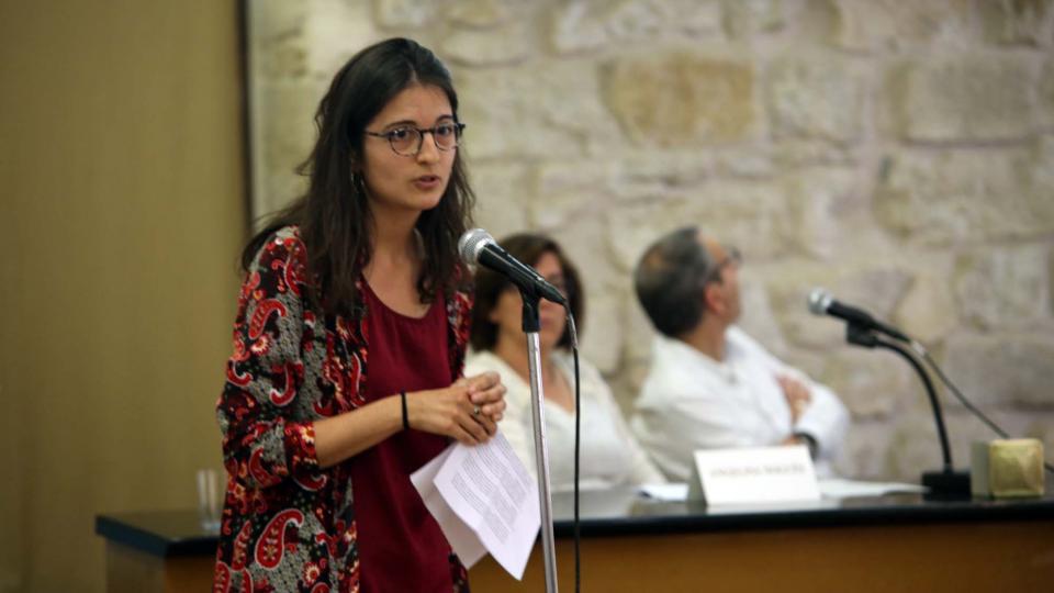 1.6.2019 Acte institucional   Santa Coloma de Queralt -  Jesús i Isabel @IStolpersteine