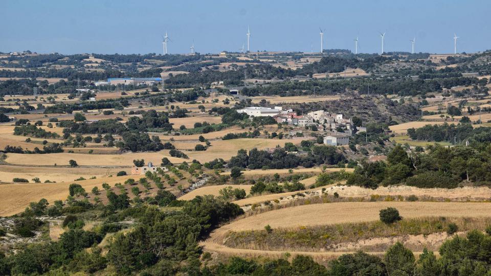 22.6.2019 vista de Pomar  Rubinat -  Ramon Sunyer