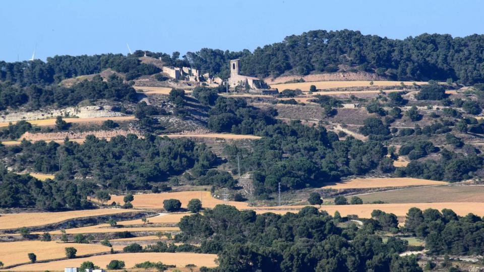 22.6.2019 vista de Montlleó  Rubinat -  Ramon Sunyer