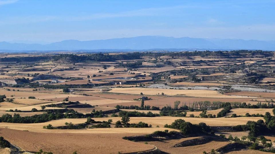 22.6.2019 vista de Sant Pere dels Arquells  Rubinat -  Ramon Sunyer