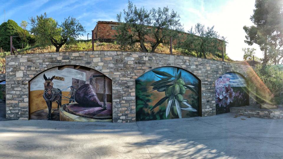 22.6.2019 Murals  Rubinat -  Ramon Sunyer