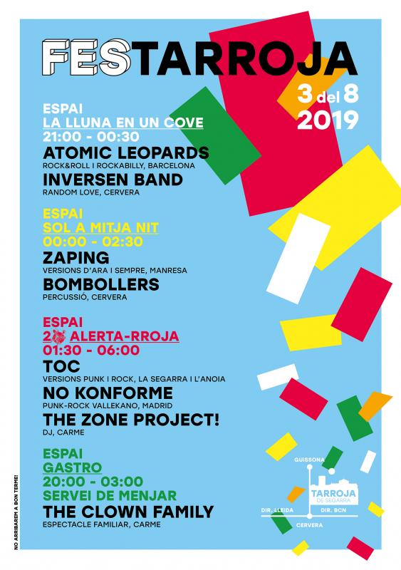 28.6.2019 cartell fesTARROJA'19  -  fesTARROJA