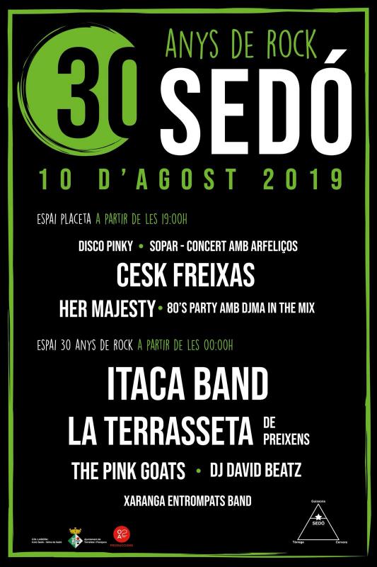 19.7.2019 cartell FESTA MAJOR DE SEDÓ 2019  SEDÓ -  FESTA MAJOR DE SEDÓ