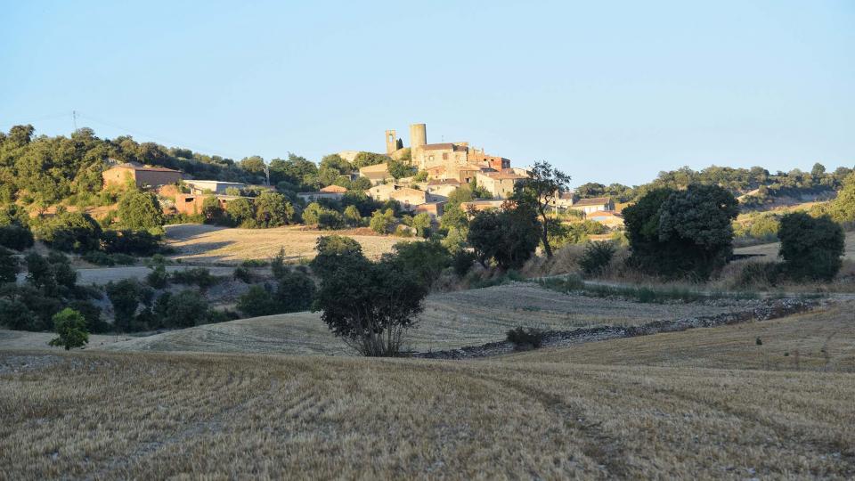 14.8.2019 Vista del poble  Gospí -  Ramon Sunyer