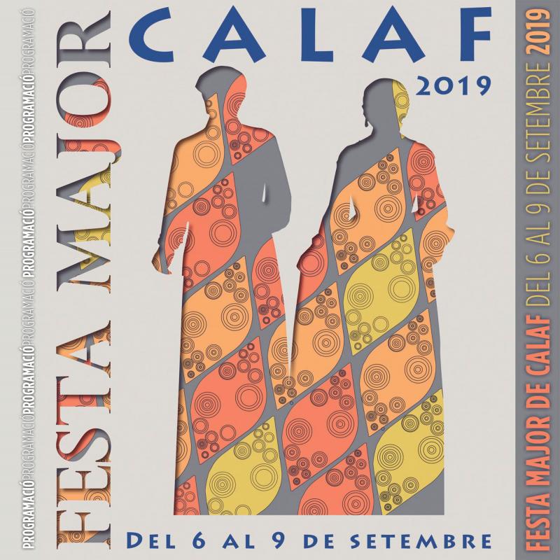 cartell Festa Major de Calaf 2019 - Calaf