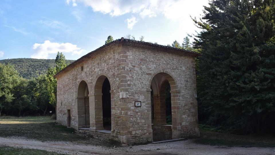 11.9.2019 capella Fonts de sant Magí  Rocamora i Sant Magí de la Brufaganya -  Ramon Sunyer