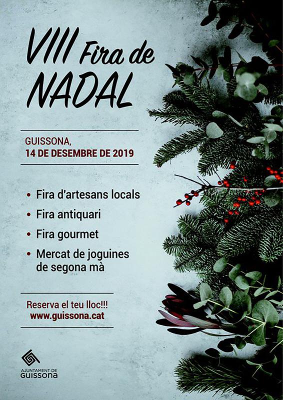 cartell Fira de Nadal 2019 - Guissona