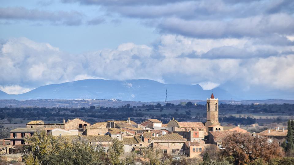 1.12.2019 Vista del poble  Hostafrancs -  Ramon Sunyer