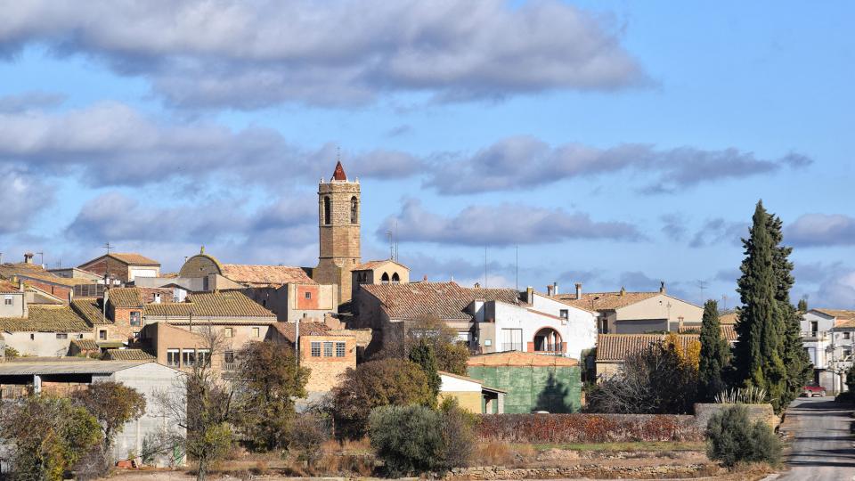 1.12.2019 Vista del poble  Hostafrancs -  Ramon Sunyer