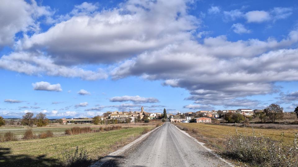 1.12.2019 Vista del poble  Hostafrancs -  Ramon Sunyer